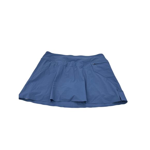 Greyson Skorts Golf High Waisted Classic Mini Women's Size XL Blue - Picture 2 of 6